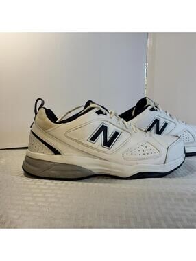 New Balance 623 Mens Sz 12  White/Navy Cross-trainer Athletic Running Sneakers